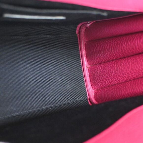 Saint Laurent Sac De Jour Pink Leather Handbag (Pre-Owned) - Picture 12 of 12